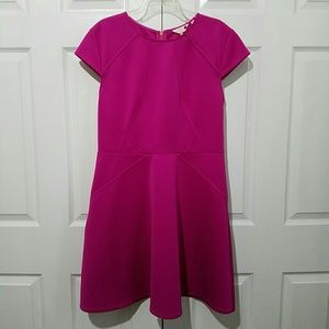Ted Baker London Sew In Love Fuchshia Flare Dress